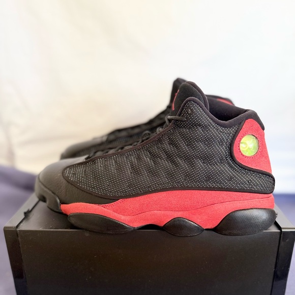 AUTHENTIC Jordan 13 Retro Bred size 10.5 414571-004 2017 PRE-OWNED - Picture 2 of 8